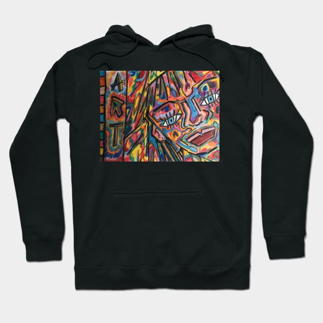 Artfully color of the world Hoodie by Artladyjen